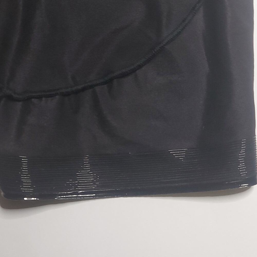 Cabernet Black Elastic Shapewear Slimming Shorts M PinUp Bodycon Film Noir Retro - Picture 6 of 8